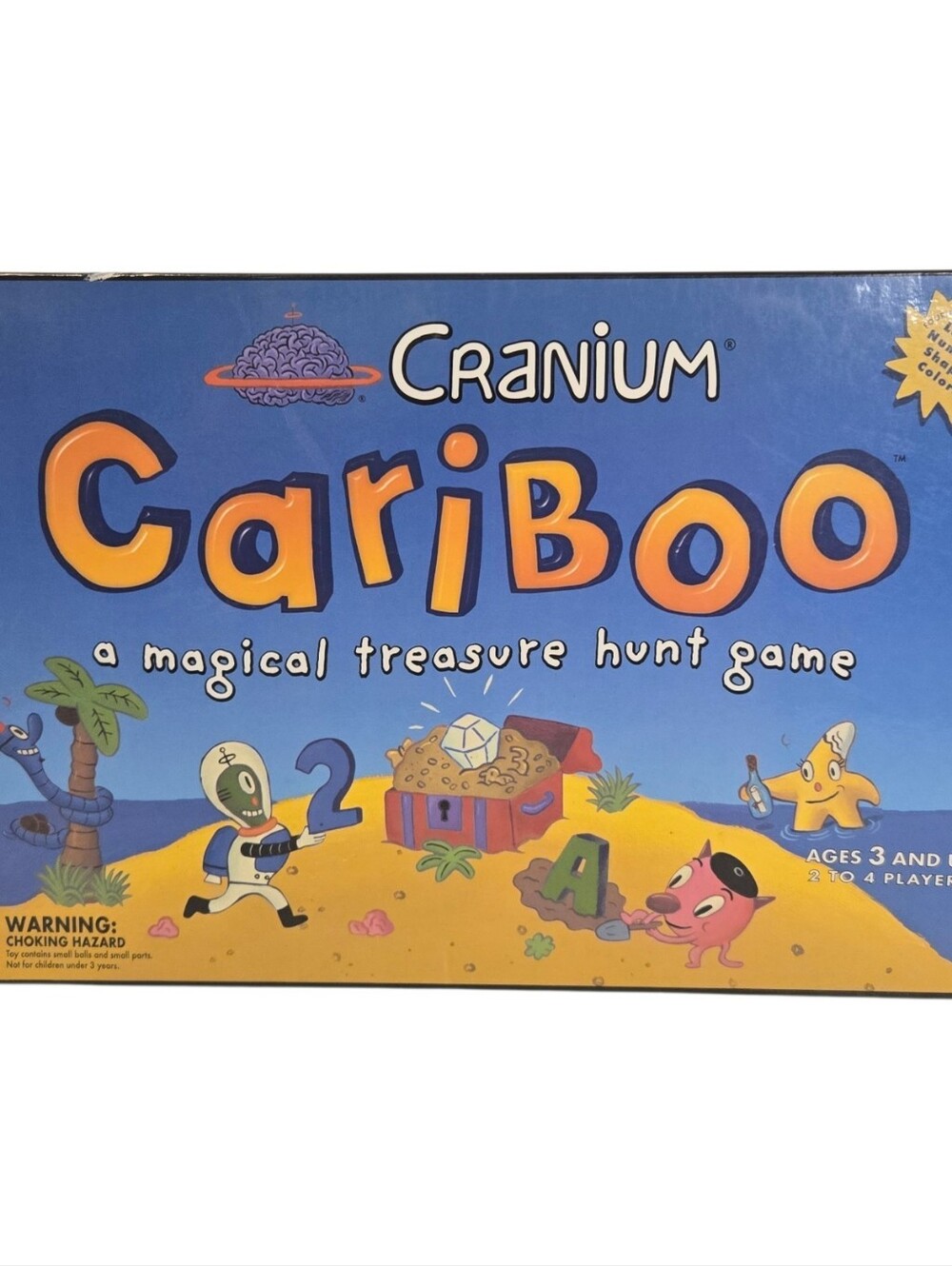Cranium Cariboo Magical Treasure Hunt Game 2002, Good Condition